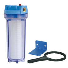 Пластиковый осадок 10 &quot;PP+CTO+GAC WATER FILTER COUNT 1,5 -дюймовый порт резьба порта